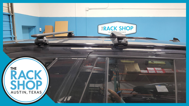 2021-2025 GMC Yukon Denali AT4 (w/flush rails) Thule Crossbar Complete Roof Rack