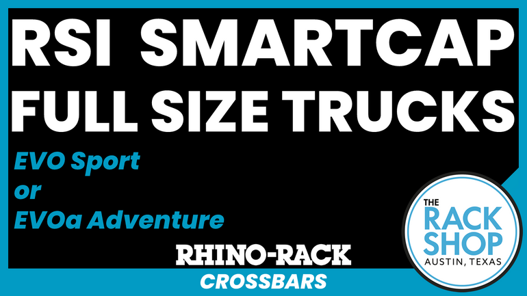 SmartCap Truck Cap Rhino-Rack Reconn-Deck Crossbar Complete Roof Rack