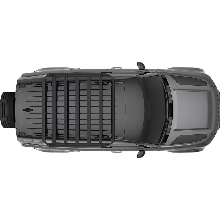 2024-2025 Subaru Crosstrek WILDERNESS (w/raised rails) Thule Caprock Platform Complete Roof Rack