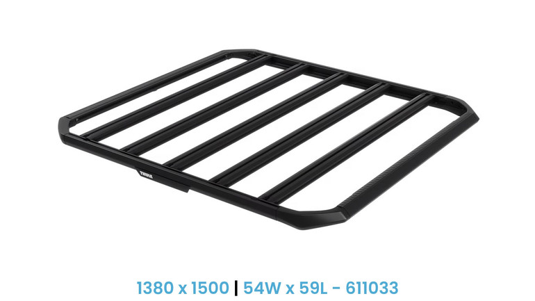 Thule Caprock Rooftop Cargo Platform for Crossbars | SELECT SIZE