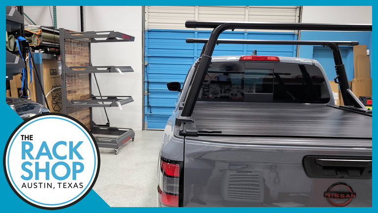 2022-2024 Nissan Frontier Yakima OverHaul HD Bed Rack for Retrax XR Tonneau Cover
