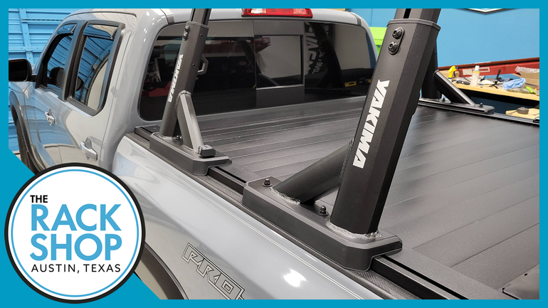 2022-2024 Nissan Frontier Yakima OverHaul HD Bed Rack for Retrax XR Tonneau Cover