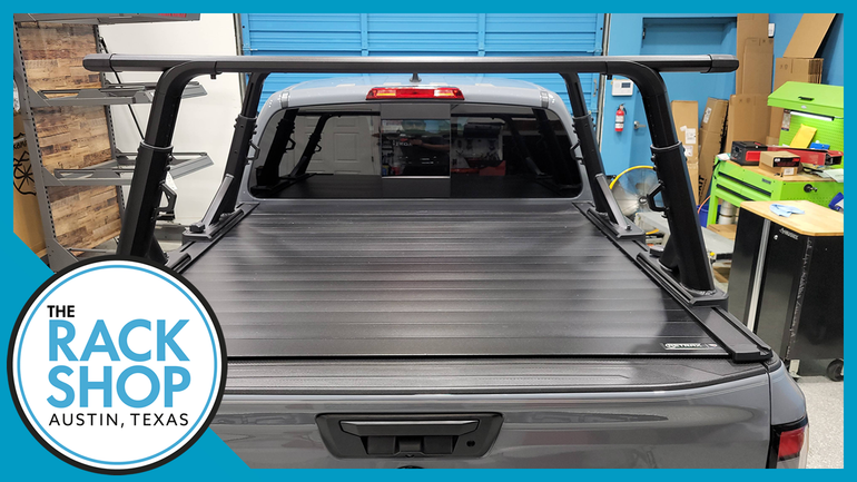 2022-2024 Nissan Frontier Yakima OverHaul HD Bed Rack for Retrax XR Tonneau Cover