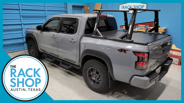 2022-2024 Nissan Frontier Yakima OverHaul HD Bed Rack for Retrax XR Tonneau Cover