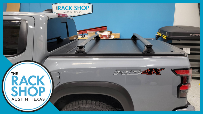 2022-2024 Nissan Frontier Yakima JetStream SkyLine Bed Rack for Retrax XR Cover