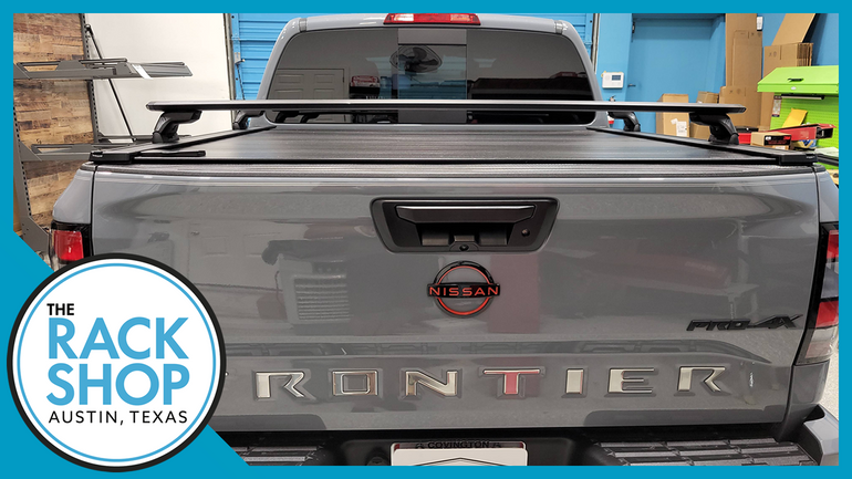 2022-2024 Nissan Frontier Yakima JetStream SkyLine Bed Rack for Retrax XR Cover