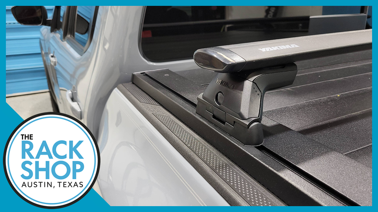 2022-2024 Nissan Frontier Yakima JetStream SkyLine Bed Rack for Retrax XR Cover