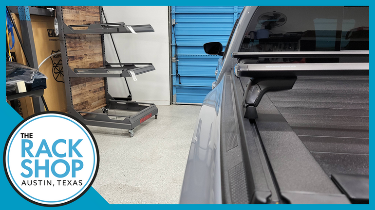 2022-2024 Nissan Frontier Yakima JetStream SkyLine Bed Rack for Retrax XR Cover