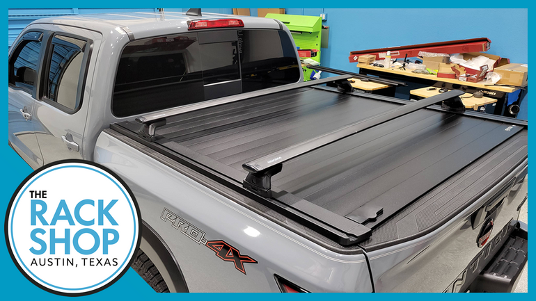 2022-2024 Nissan Frontier Yakima JetStream SkyLine Bed Rack for Retrax XR Cover