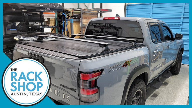 2022-2024 Nissan Frontier Yakima JetStream SkyLine Bed Rack for Retrax XR Cover