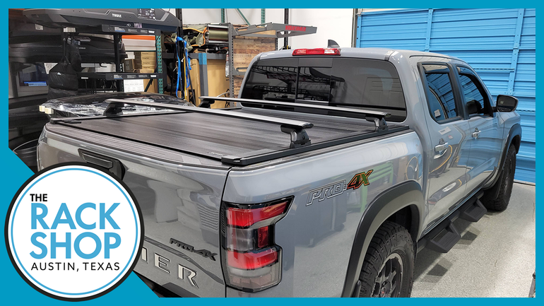 2022-2024 Nissan Frontier Yakima JetStream SkyLine Bed Rack for Retrax XR Cover
