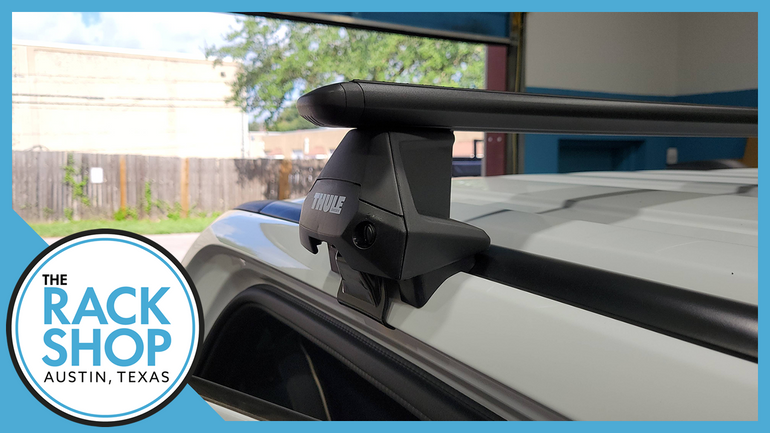 2017-2025 F-250/350 Ford Super Duty Crew Cab Thule Crossbar Complete Roof Rack 2017-2025 F-250/350 Ford Super Duty Crew Cab Thule Crossbar Complete Roof Rack