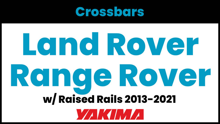 Land Rover Range Rover Yakima Crossbar Complete Roof Rack | 2013-2021
