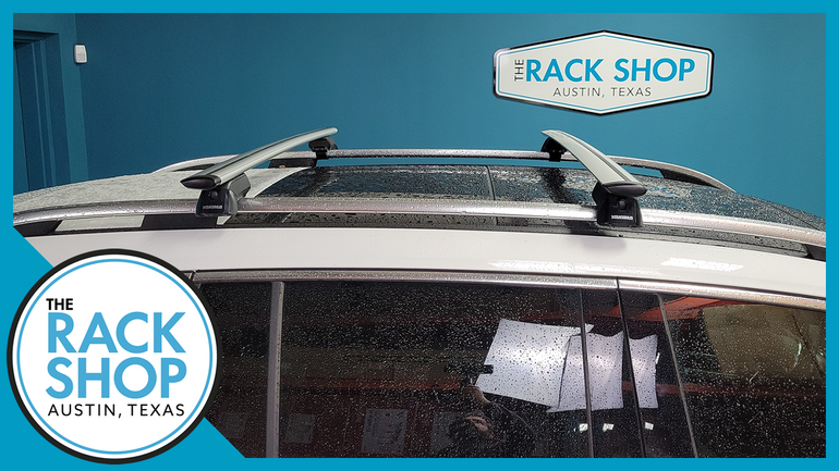 2020-2024 Mercedes GLB (w/raised rails) Yakima Crossbar Complete Roof Rack