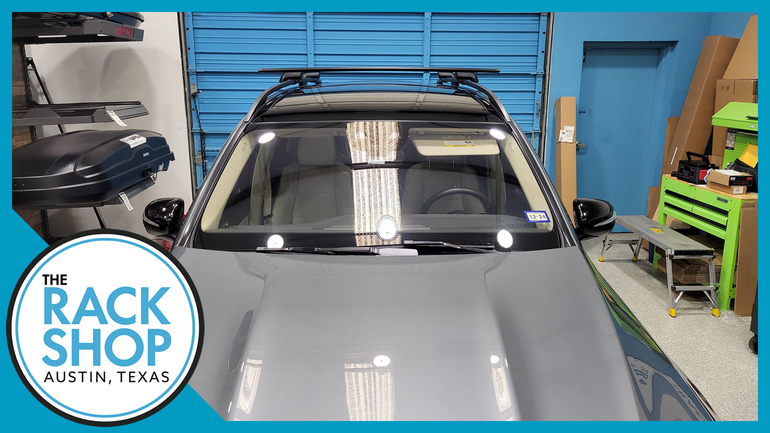 2020-2024 Mercedes GLS (w/raised rails) Yakima Crossbar Complete Roof Rack