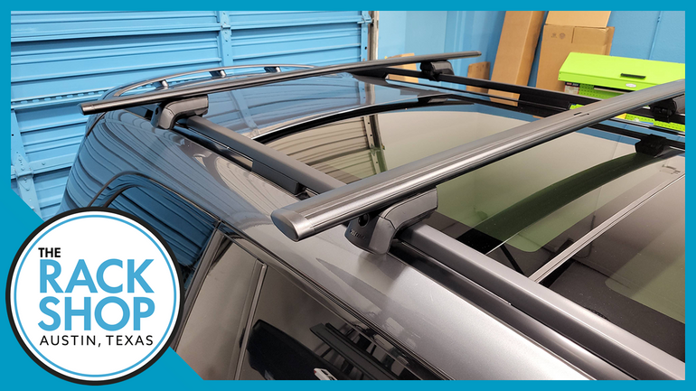 2020-2024 Mercedes GLS (w/raised rails) Yakima Crossbar Complete Roof Rack