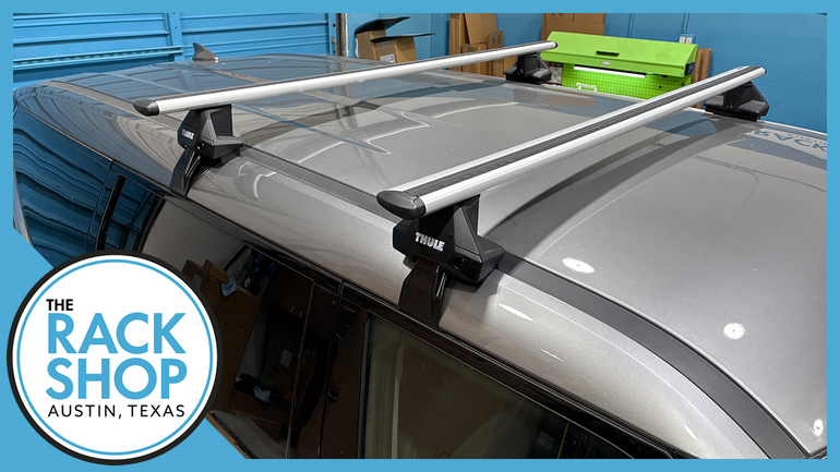 2023-2025 Kia EV9 (w/bare roof) Thule Crossbar Complete Roof Rack