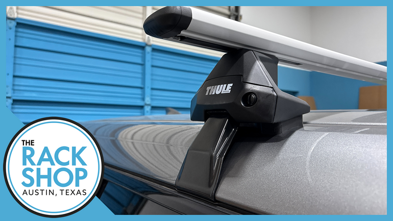 2023-2025 Kia EV9 (w/bare roof) Thule Crossbar Complete Roof Rack