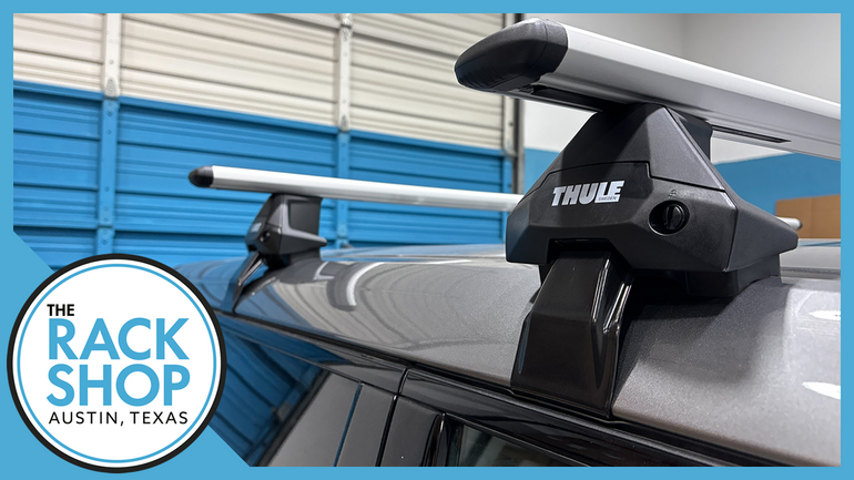 2023-2025 Kia EV9 (w/bare roof) Thule Crossbar Complete Roof Rack