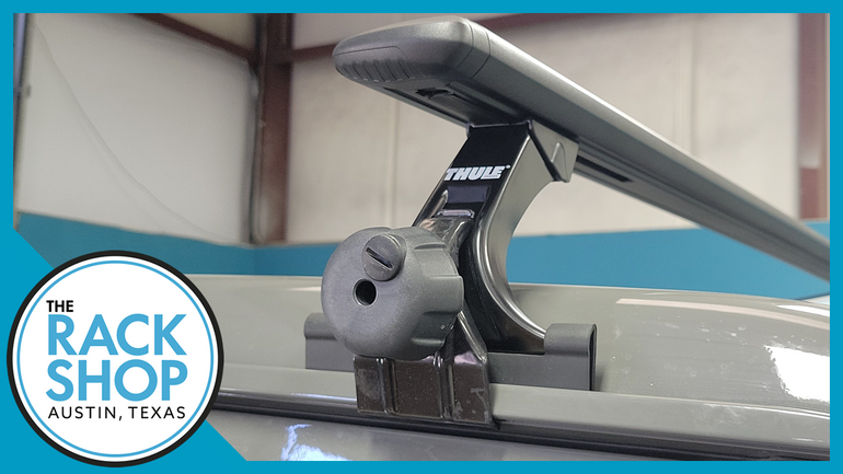 2018-2025 Jeep Wrangler Unlimited 2DR (JL) Thule Crossbar Complete Roof Rack 2018-2025 Jeep Wrangler Unlimited 2DR (JL) Thule Crossbar Complete Roof Rack