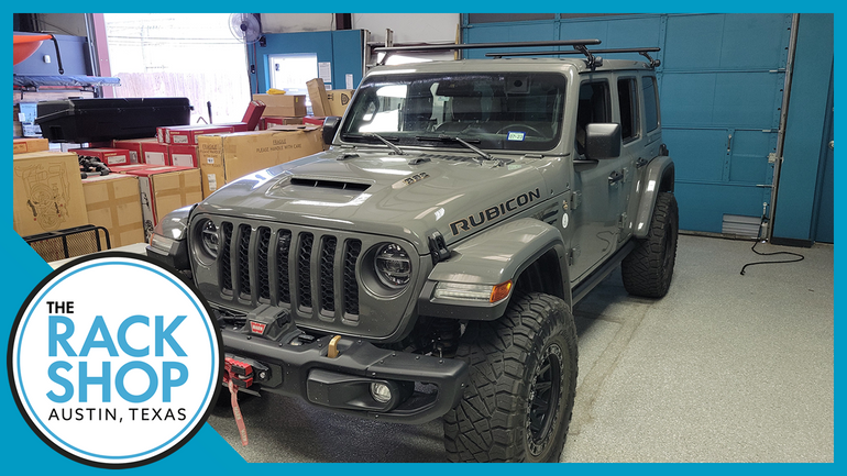 2018-2025 Jeep Wrangler Unlimited 2DR (JL) Thule Crossbar Complete Roof Rack 2018-2025 Jeep Wrangler Unlimited 2DR (JL) Thule Crossbar Complete Roof Rack