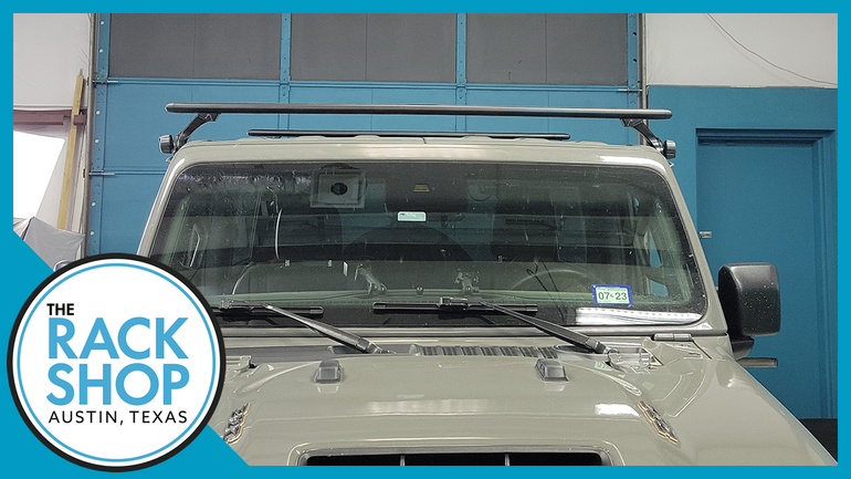 2018-2025 Jeep Wrangler Unlimited 2DR (JL) Thule Crossbar Complete Roof Rack 2018-2025 Jeep Wrangler Unlimited 2DR (JL) Thule Crossbar Complete Roof Rack