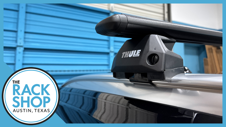 2018-2025 Volvo XC40 (w/flush rails) Thule Crossbar Complete Roof Rack