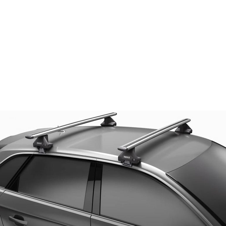 2022-2025 Audi A3 4DR Sedan (w/bare roof) Thule Crossbar Complete Roof Rack