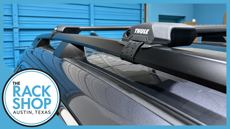 2019-2025 Subaru Ascent (w/raised rails) Thule EDGE Crossbar Complete Roof Rack