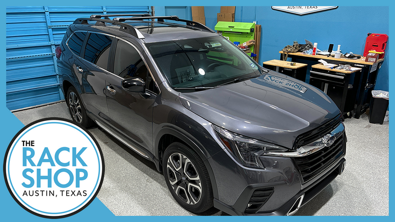 2019-2025 Subaru Ascent (w/raised rails) Thule EDGE Crossbar Complete Roof Rack
