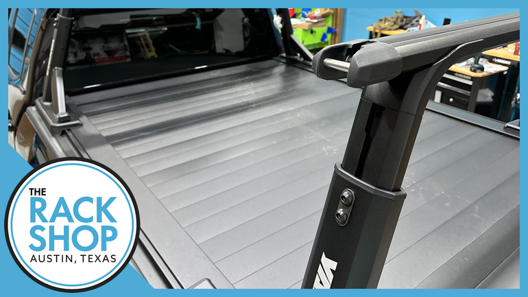 2024-2025 Toyota Tacoma 6ft Bed Yakima OverHaul HD Bed Rack for Retrax XR Tonneau Cover