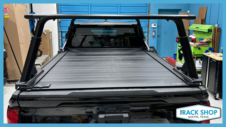 2024-2025 Toyota Tacoma 6ft Bed Yakima OverHaul HD Bed Rack for Retrax XR Tonneau Cover