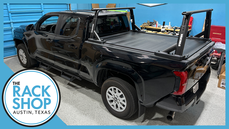 2024-2025 Toyota Tacoma 6ft Bed Yakima OverHaul HD Bed Rack for Retrax XR Tonneau Cover