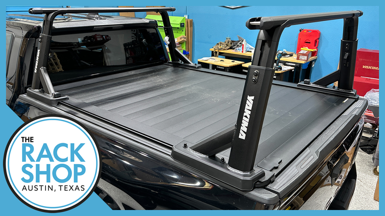 2024-2025 Toyota Tacoma 6ft Bed Yakima OverHaul HD Bed Rack for Retrax XR Tonneau Cover