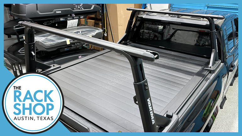 2024-2025 Toyota Tacoma 6ft Bed Yakima OverHaul HD Bed Rack for Retrax XR Tonneau Cover