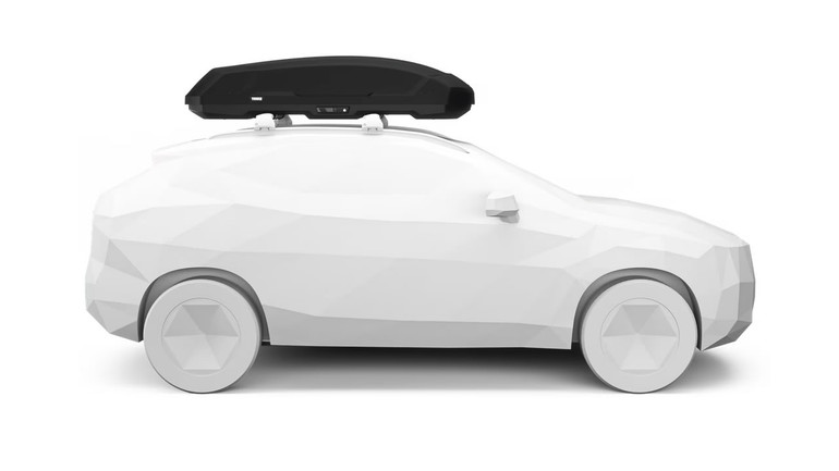 Thule Force 3 L/16-Cubic Feet Cargo Box | Black Matte