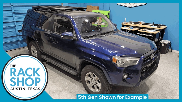 2025-2026 Toyota 4Runner (w/raised rails) Rhino-Rack Pioneer Platform Complete Roof Rack | 59 x 49