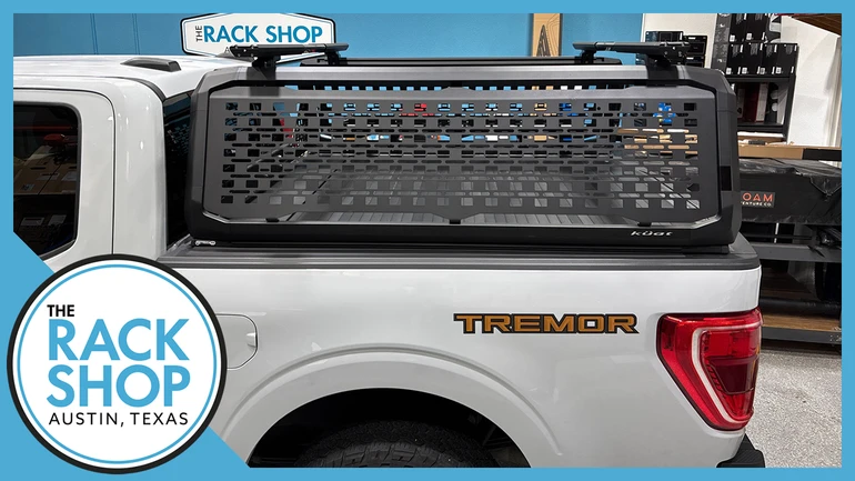 2021-2025 Ford F-150 Short Bed Kuat IBEX Mid or Cab Height Complete Truck Bed Rack