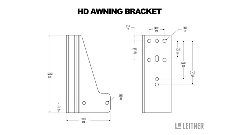 Leitner Designs ACS | HD Awning Bracket
