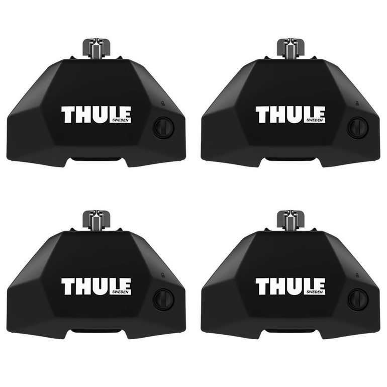 2022-2025 Rivian R1T (w/anchor points) Thule Caprock Platform Complete Truck Bed Rack Rack