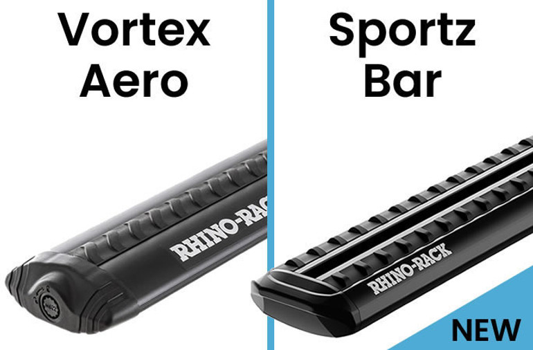 Rhino-Rack Sportz Bar Black | 71" | Single