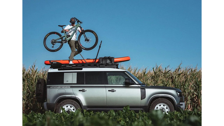 2020-2025 Land Rover Defender 110 (w/o OEM Tracks) Slimline II Roof Rack Kit