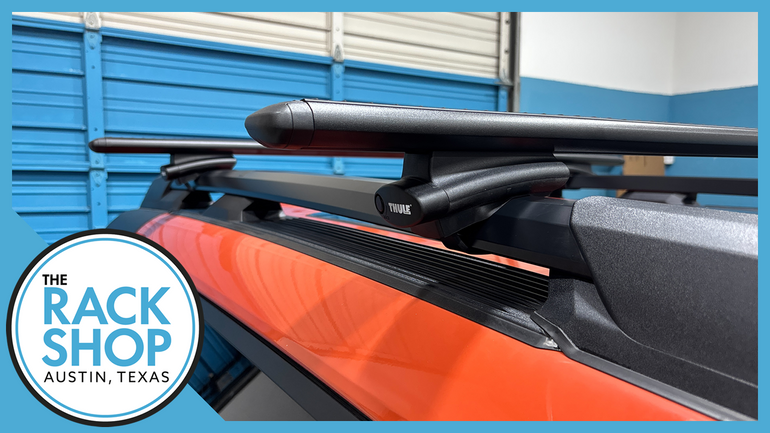 2022-2026 Honda Passport TrailSport (w/raised rails) Thule Crossbar Complete Roof Rack