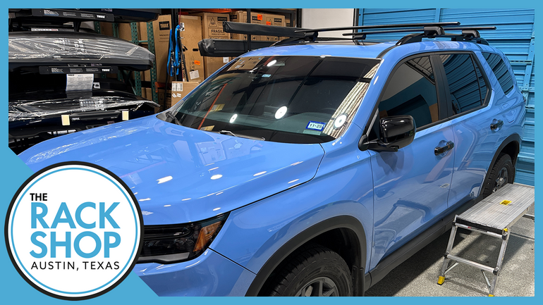 2023-2025 Honda Pilot TrailSport (w/raised rails) Yakima Crossbar Complete Roof Rack 2023-2025 Honda Pilot TrailSport (w/raised rails) Yakima Crossbar Complete Roof Rack