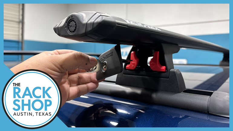 2019-2025 RAM 1500 w/Leer Topper Rhino-Rack Vortex RLT600 Roof Rack on Leer Cap