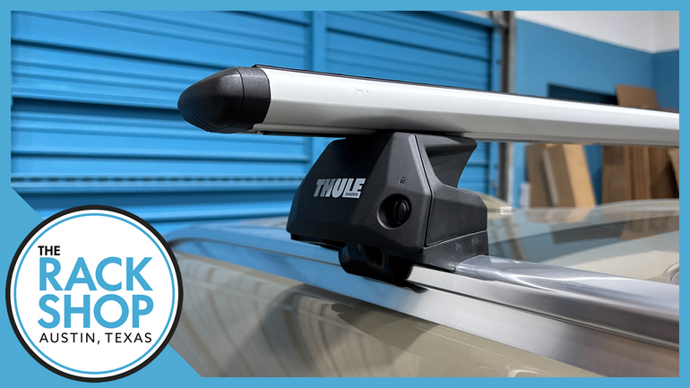 2018-2025 Volvo XC40 (w/flush rails) Thule Crossbar Complete Roof Rack