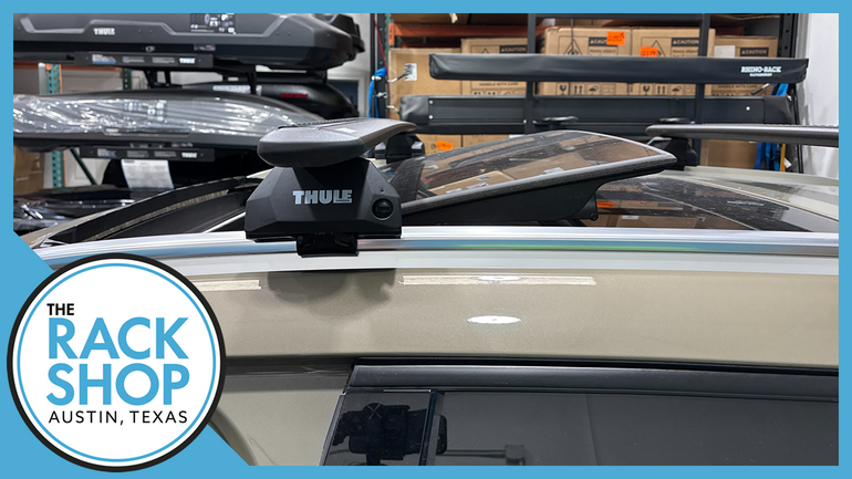 2018-2025 Volvo XC40 (w/flush rails) Thule Crossbar Complete Roof Rack