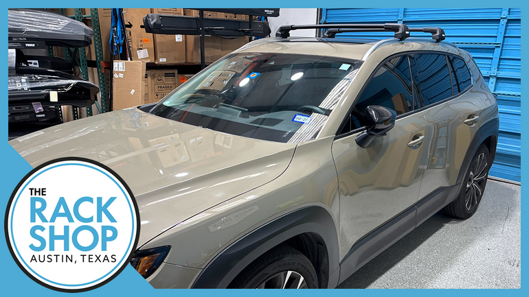 2018-2025 Volvo XC40 (w/flush rails) Thule EDGE Crossbar Complete Roof Rack