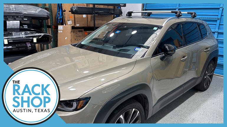 2018-2025 Volvo XC40 (w/flush rails) Thule EDGE Crossbar Complete Roof Rack