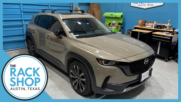 2018-2025 Volvo XC40 (w/flush rails) Thule EDGE Crossbar Complete Roof Rack